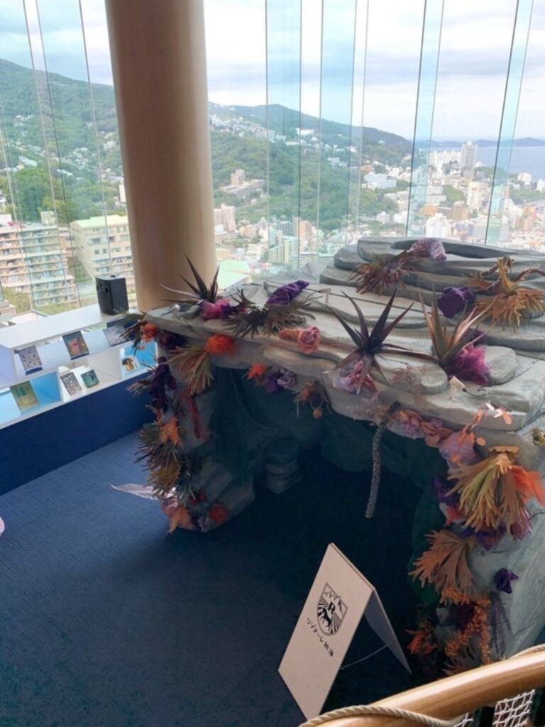 The witch's cave set up for the witch apprentice activity